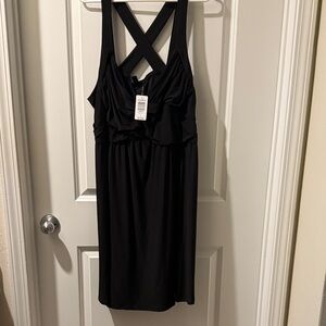 Torrid Black Cross Back Dress